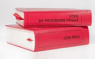 illustration code pénal et code procédure pénale